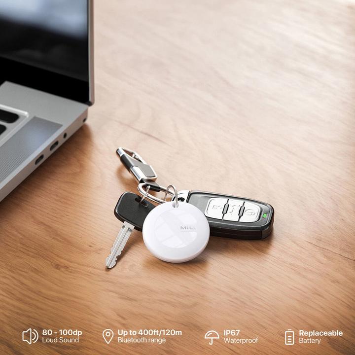 Image du produit Mili Mitag avec porte-clés blanc (iOS, WatchOS, iPadOS, Mac OS)
