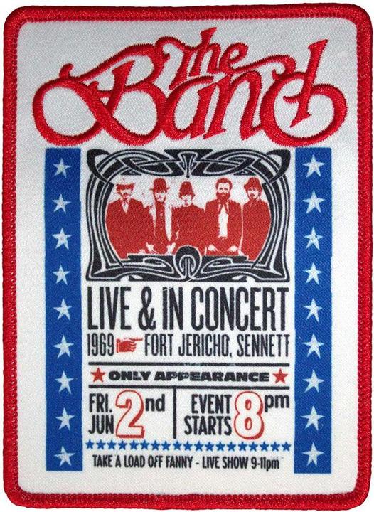 Image du produit The Band - Patch à repasser LIVE & IN CONCERT (10 x 7.50 cm)