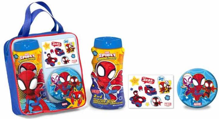 Actual product image SPIDERMAN LOT 4 pieces (300 ml)