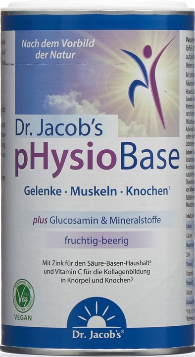 Actual product image Dr. Jacob's pHysioBase Pulver (1 Piece, Powder, 339 g)