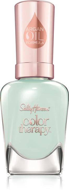 Actual product image Sally Hansen Color Therapy Nail Polish Bliss Collection Cool As A Cucumber 0.5 fl oz (Colourful, Colour paint)