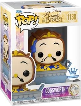 Actual product image Funko POP! Disney La Belle et la Bête - Cogsworth in Cobbler Exclusive