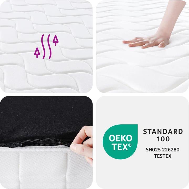 Produktbild vidaXL Taschenfederkern-Matratze (140 x 190 cm)
