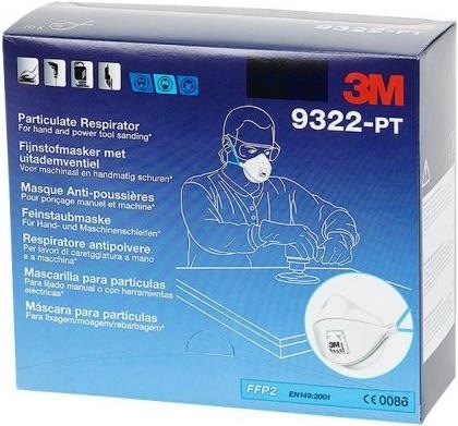 Produktbild 3M Atemschutzmaske 9322-PT (FFP2, 1 x)