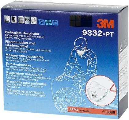 Produktbild 3M 9332-PT, 1 Stk. (FFP3, 1 x)