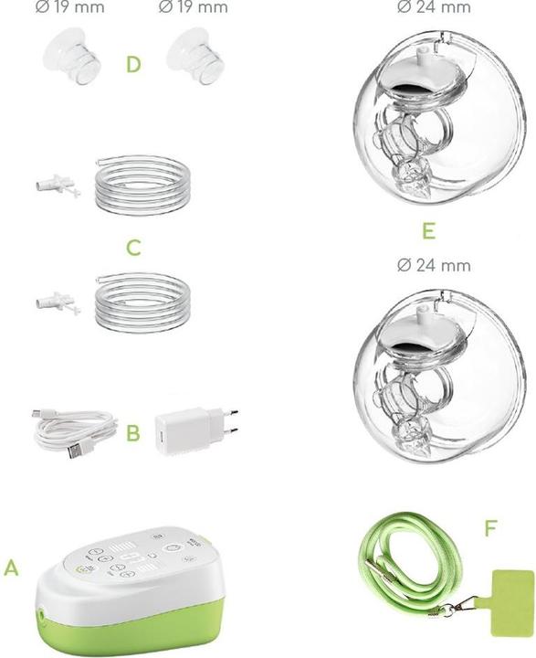 Image du produit Ardo Alyssa Hands-Free, pompe portable et mains libres