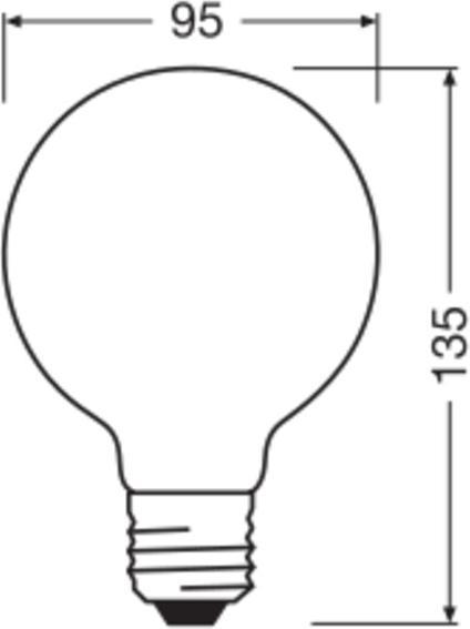 Produktbild Osram Superstar Globe95 (E27, 1521 lm, 1 x)