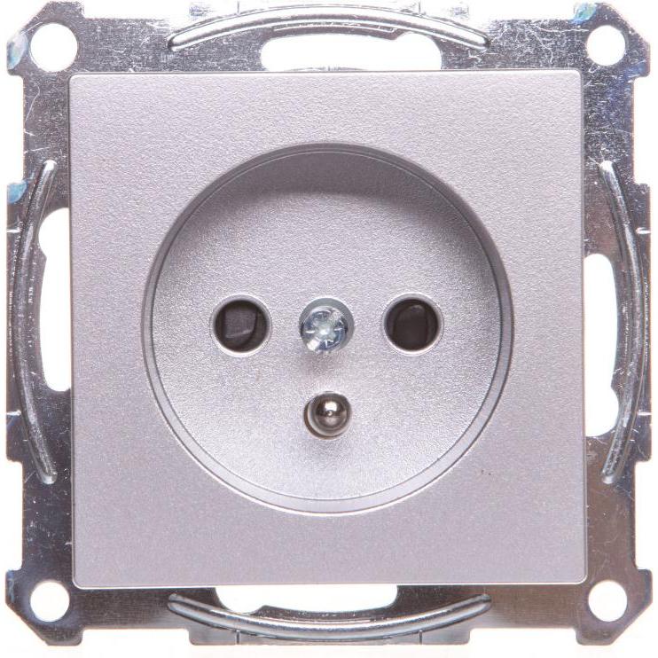 Schneider Electric, Steckdose, Einzelsteckdose Merten System M z