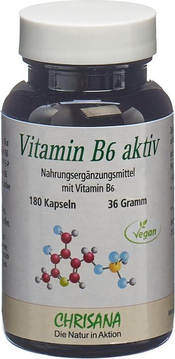 Chrisana Vitamin B6 aktiv Kapsel (180 pièce(s), Capsules, 65 g)