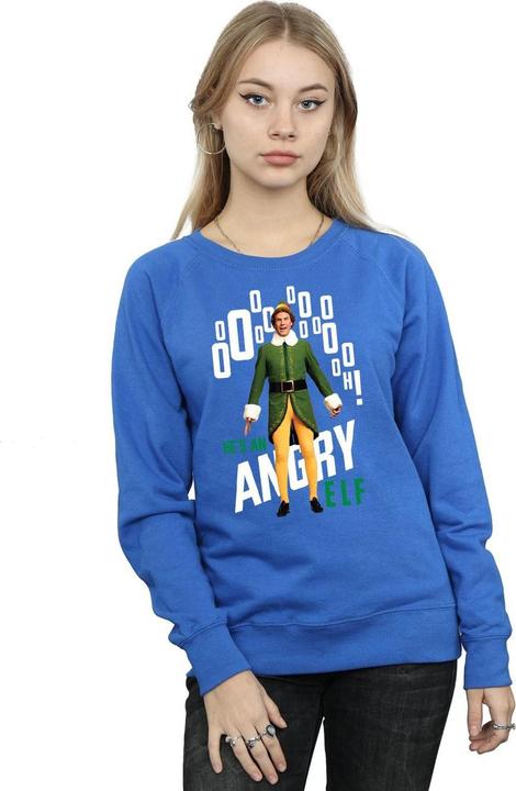 Actual product image Elf Womens/Ladies Angry Sweatshirt (S)