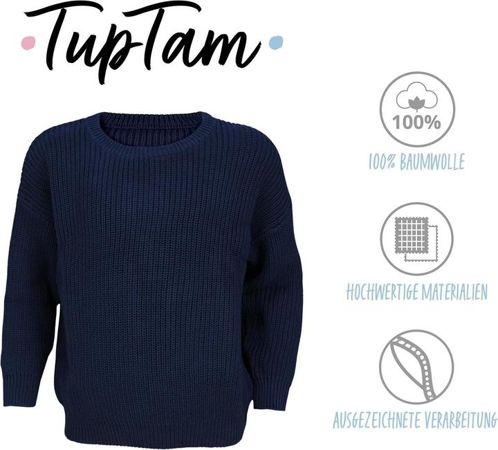 Actual product image TupTam Strickpullover Bio-Baumwolle (116, 122)