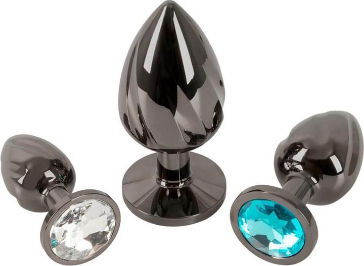 Actual product image Anos Metal butt plug set