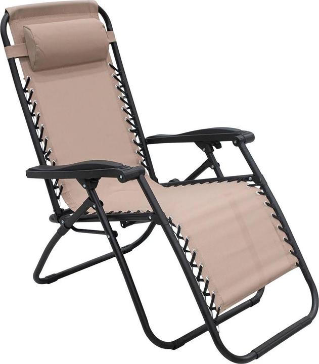 Image du produit Supa Garden Chaise de jardin pliante Zero Gravity