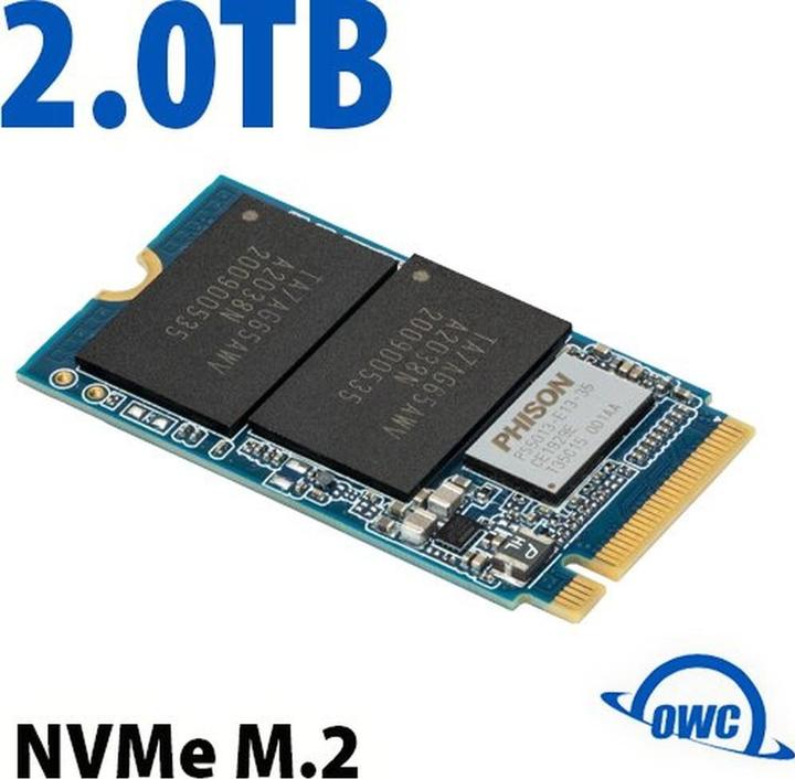 Actual product image OWC 2TB Aura P13 Pro (2000 GB, M.2 2242)
