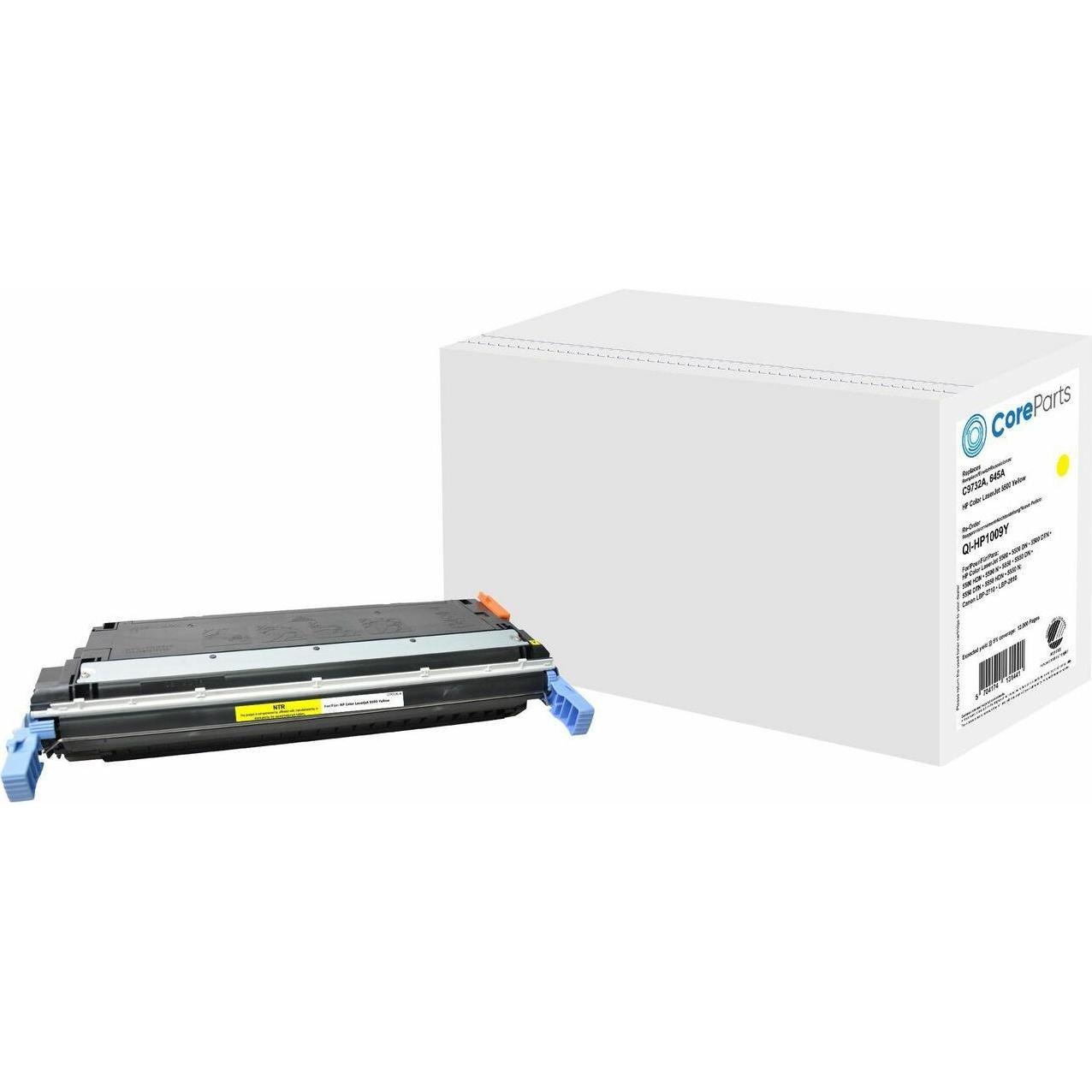 CoreParts, Toner, QI-HP1009Y Tonerkartusche (e) Kompatibel (Y)