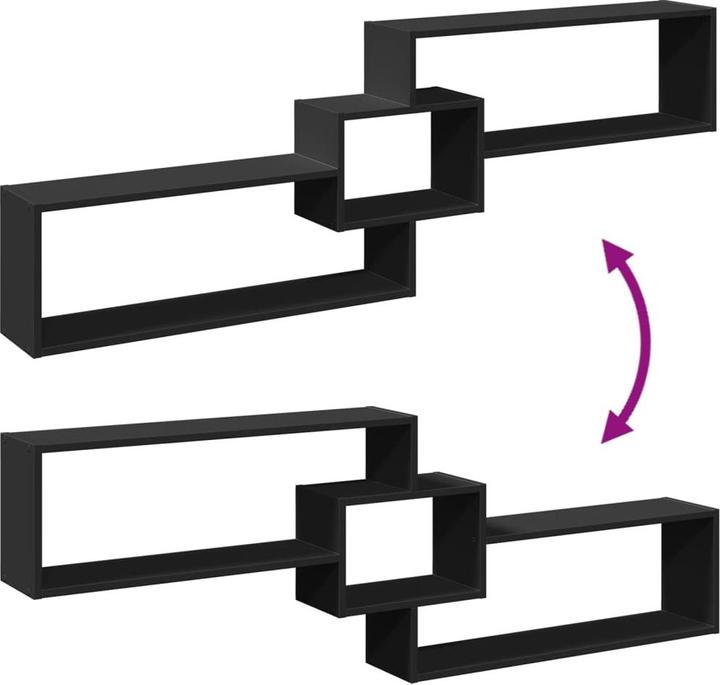 Actual product image vidaXL Wall cabinet (158 x 18 x 53 cm)