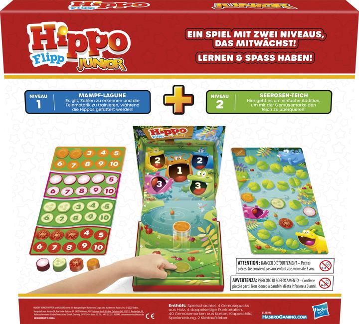 Produktbild Hasbro Gaming Hippo Flipp Junior (Deutsch, 2 - 4 Spieler)