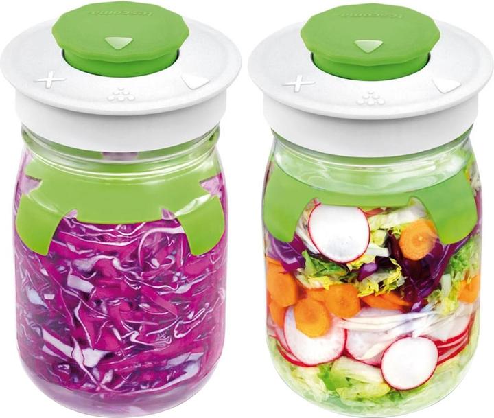 Produktbild Tescoma 2er-Set Fermentierglas mit Entlüftungsventil, 1 Liter (2 Stk., 1 l)