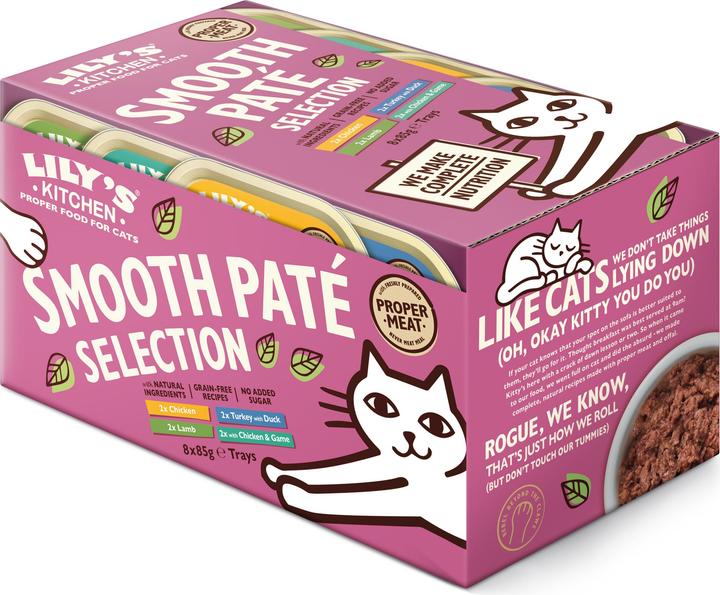 Produktbild Lily's Kitchen Smooth Pate Collection (Adult, 8 Stk., 680 g)