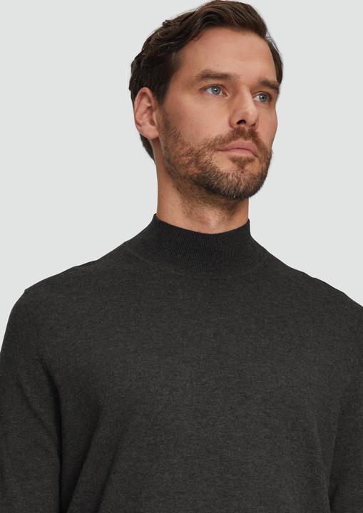 Produktbild S.Oliver Strickpullover Softer Turtleneckpullover aus Baumwoll-Merino-Mix (S)