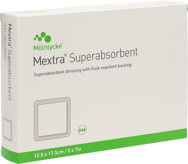 Actual product image Mölnlycke Superabsorbent 12.5x17.5 cm