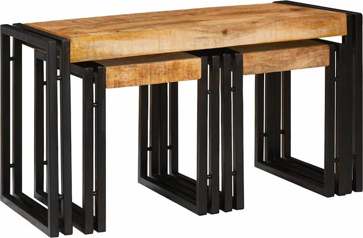 Produktbild vidaXL Industrielle Tische (82 x 40 x 45 cm)