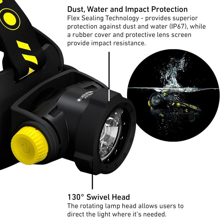 Productafbeelding Ledlenser Koplamp Koplamp H7R Werk (600 lm)