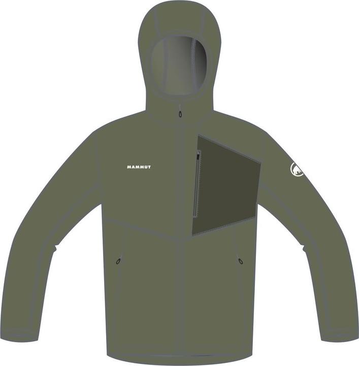 Actual product image Mammut Madris Light ML Hooded Jacket Men (M)