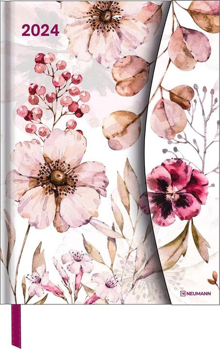 Image du produit Neumann Flower Fantasy 2024 - Diary - Calendrier livre - Calendrier de poche - 16x22 (Allemand)