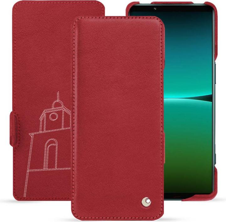 Actual product image Noreve Horizontal leather flap shell (Sony Xperia 5 IV)