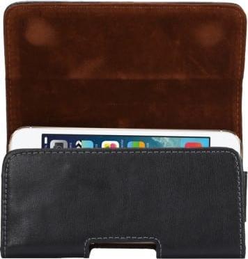 Produktbild Ueli Express Universal Echtleder Gürtel Etui Schwarz S (Apple iPhone 5, Apple iPhone 5s)
