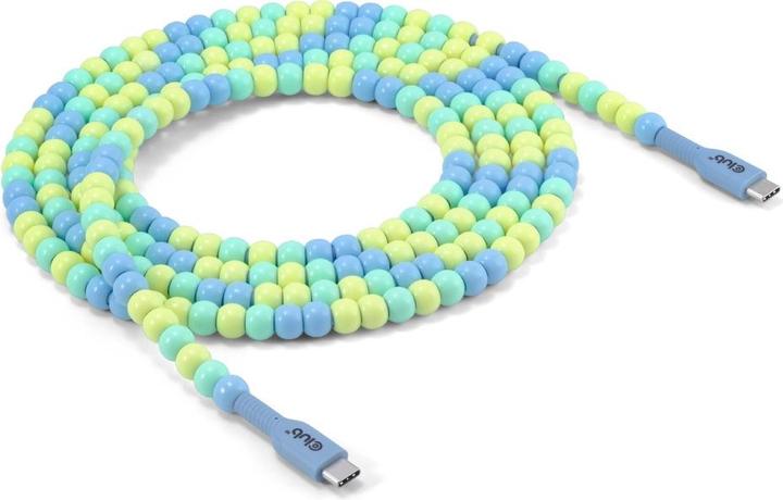 Actual product image Club 3D Club3D Lifestyle USB-C Perlen-Kabel PD60W (2 m, USB 2.0, 60 W)
