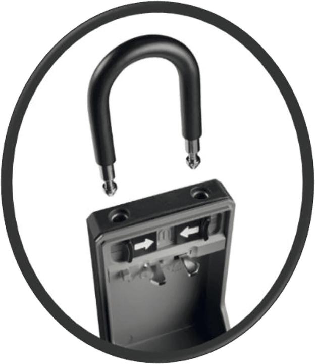 Actual product image Master Lock Key box with removable bracket 5480EURD