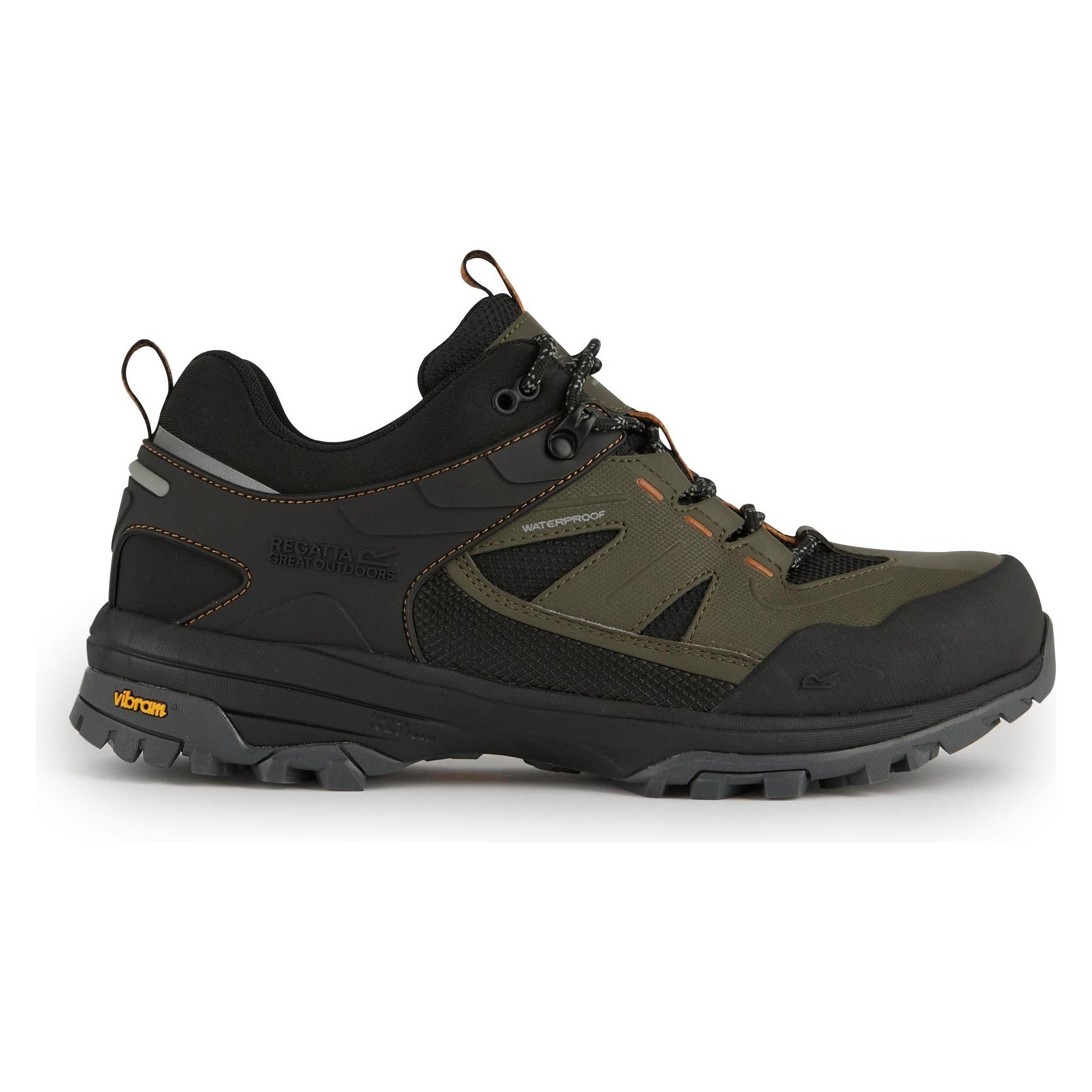 Regatta, Herren, Wanderschuhe, Freizeitschuhe RMF896-1ZK Regen (46), Grün, Mehrfarbig