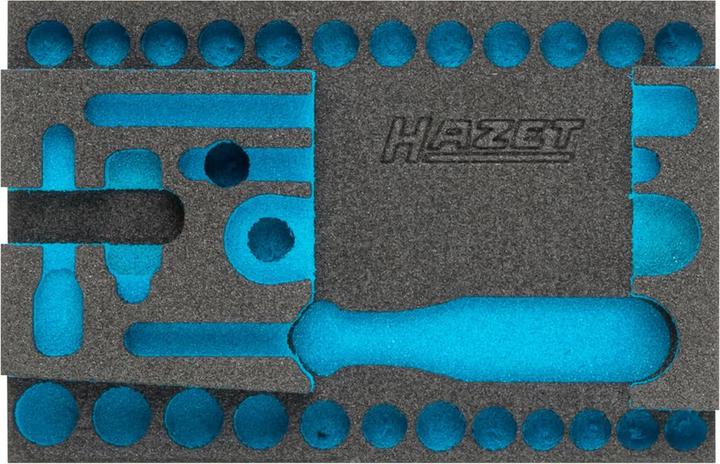 Actual product image HAZET 2C soft foam insert 163-337L