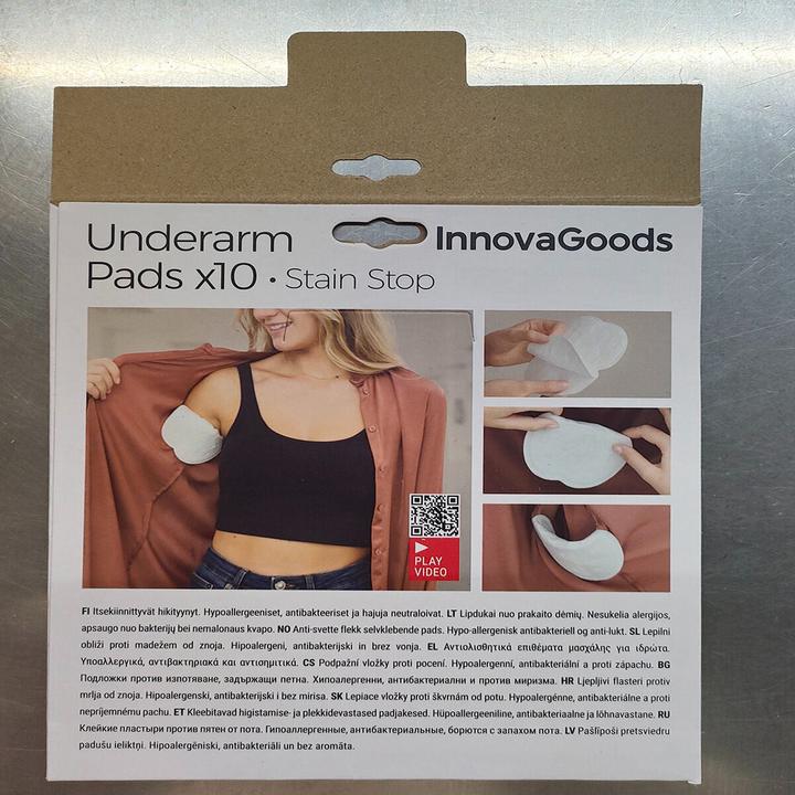 Image du produit InnovaGoods Stain Stop (Coussinets sous les aisselles)