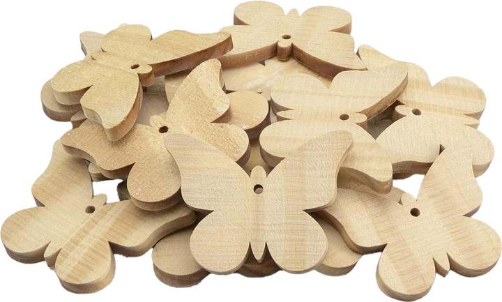 Grosse Holzschmetterlinge, 20 Stk.