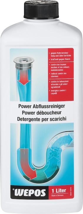 Actual product image Wepos Power drain cleaner