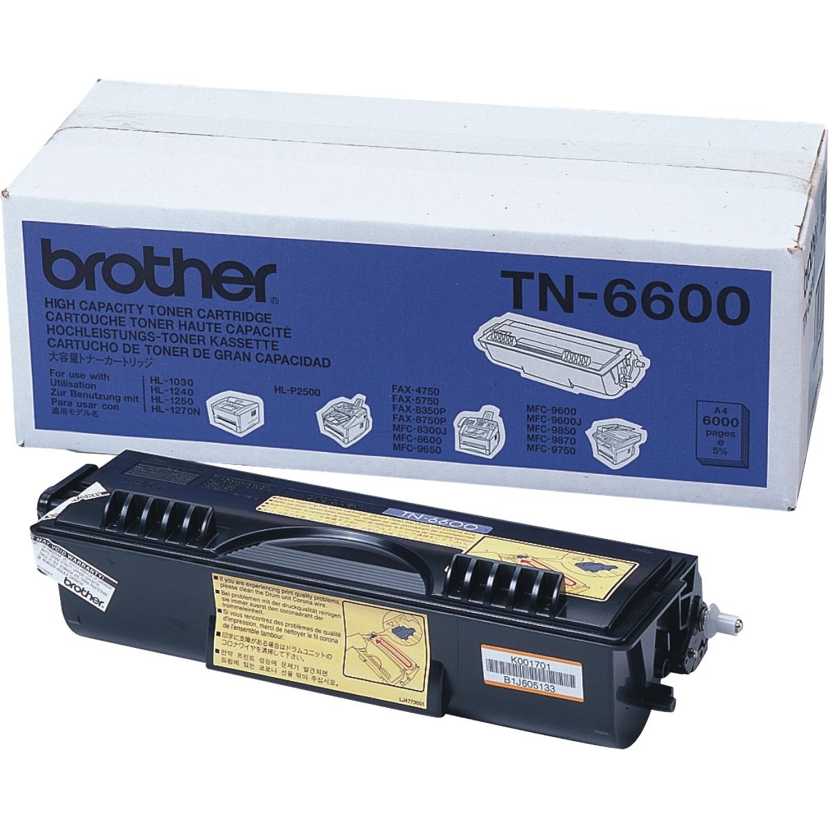 Brother, Toner, Tn-6600 (BK)