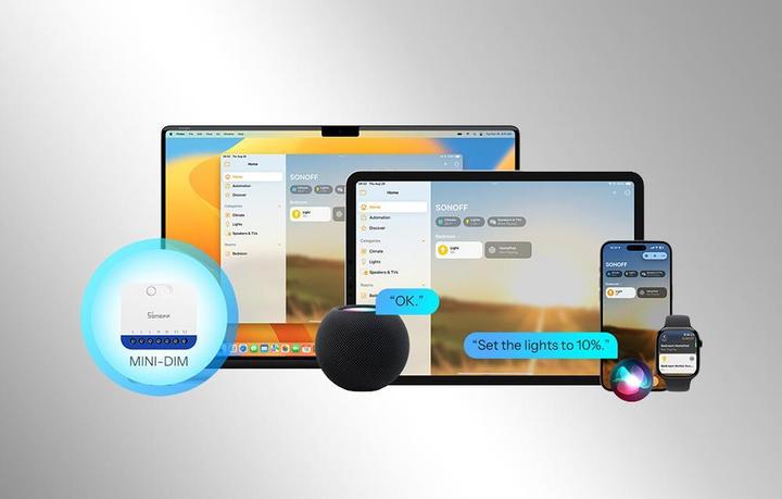Produktbild Sonoff Zigbee Dimmer Switch (Dimmaktor)