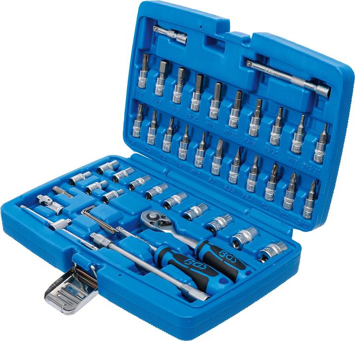 Produktbild BGS Steckschlüssel-Satz (1/2", 1/4", 1/8", 11/32", 3/16", 3/8", 4 mm, 5.5 mm, 5/16", 5/32", 7 mm, 7/16", 7/32", 9/16", 9/32")
