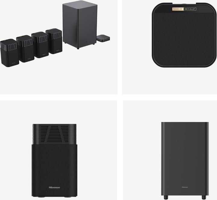 Produktbild Hisense Sound-System HT-Saturn 4.1.2CH, 720W, Dolby Atmos (720 W)