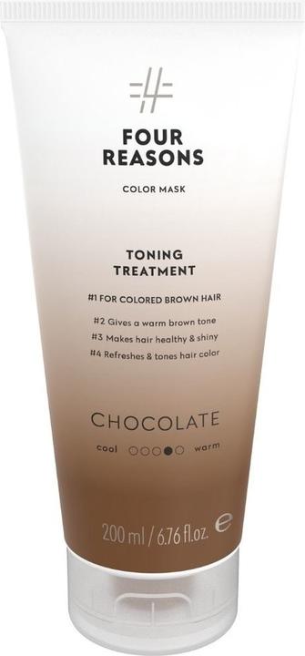 Immagine prodotto Four Reasons Color Mask Chocolate Trattamento Tonificante Balsamo Depositante Colore 6,76 fl oz (6.76 ml)