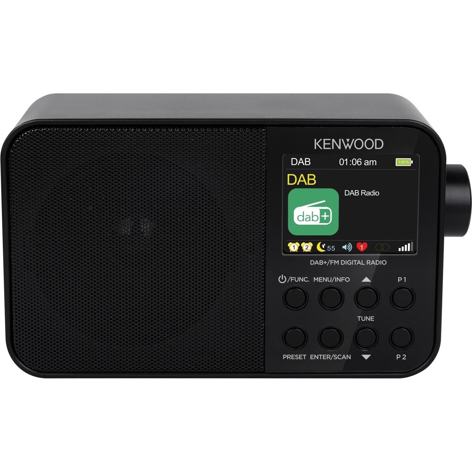 Kenwood CR-M30 DAB (DAB, FM, Bluetooth), Radio, Nero