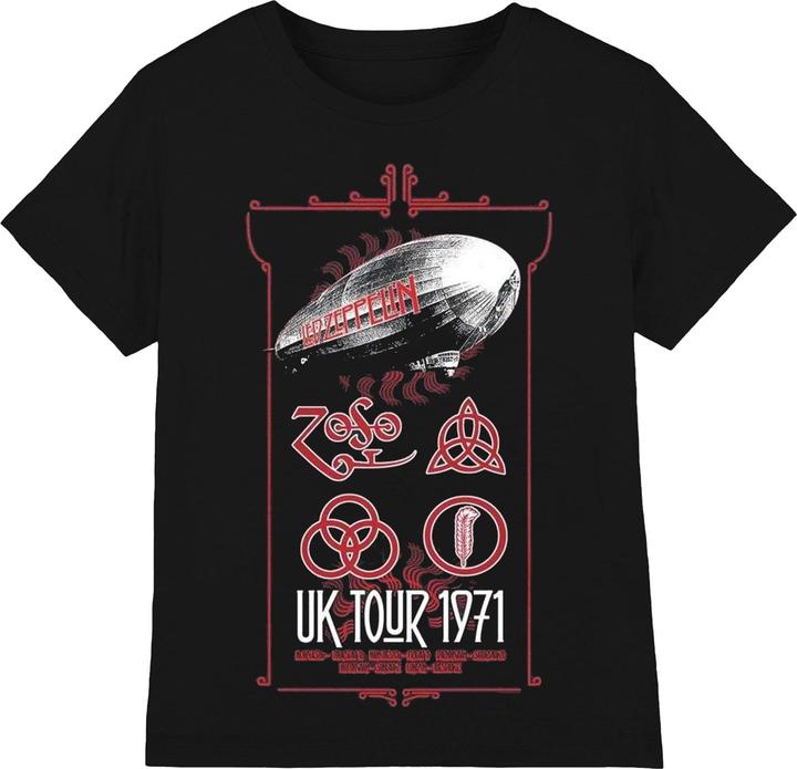 Produktbild Led Zeppelin UK Tour 1971 TShirt (L)