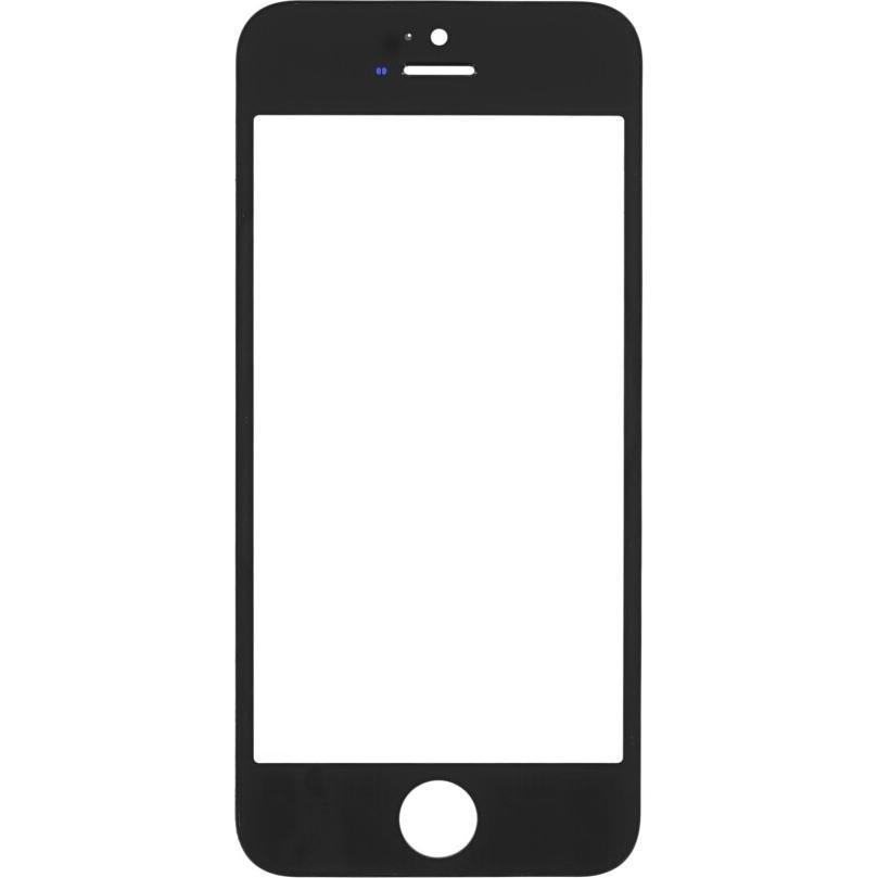 OEM Touch Glas mit Rahmen und OCA für iPhone 5s schwarz (iPhone 5S), Mobilgerät Ersatzteile, Schwarz