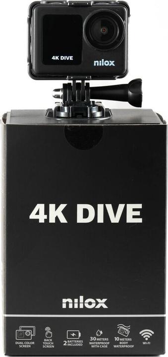 Actual product image Nilox 4K DIVE action sports camera 4 MP 4K Ultra HD CMOS Wi-Fi 108 g
