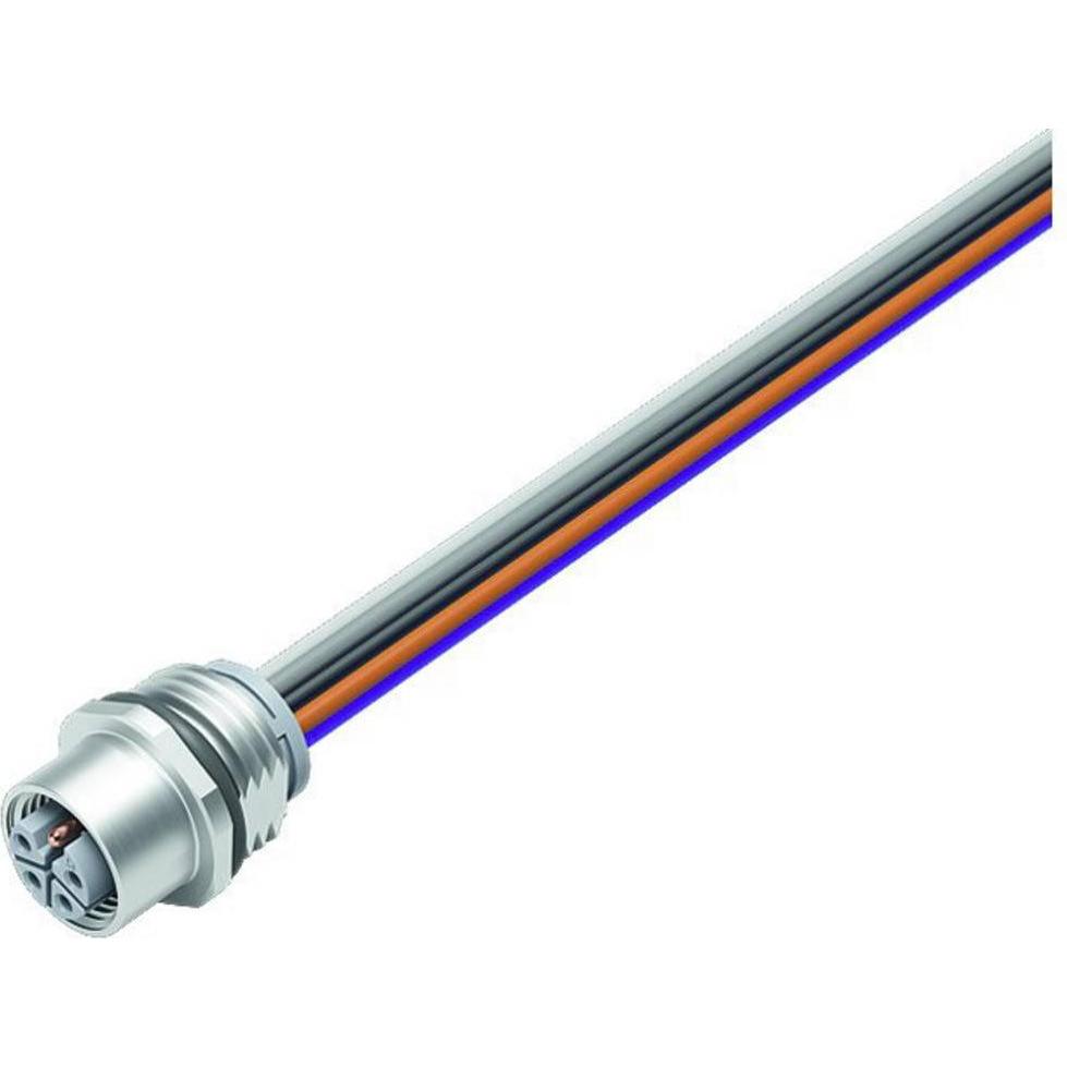 Schubiger Binder 09 0642 700 05 Sensor-/Aktor-Steckverbinder, konfektioniert M12 Buchse, E, Elektronikkabel + Stecker