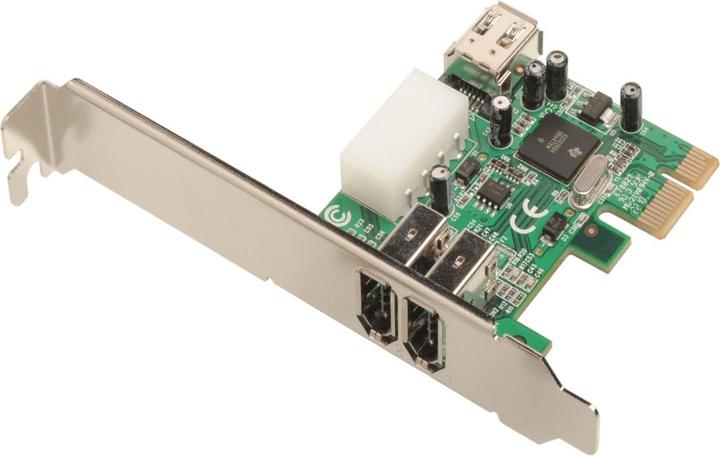Actual product image Dawicontrol DC-1394 PCIe - 2+1 - Port IEEE 1394 FireWire PCI-Express Controller