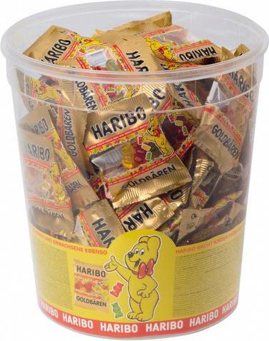 Actual product image Haribo Golden Bears (100 pcs., 1000 g)